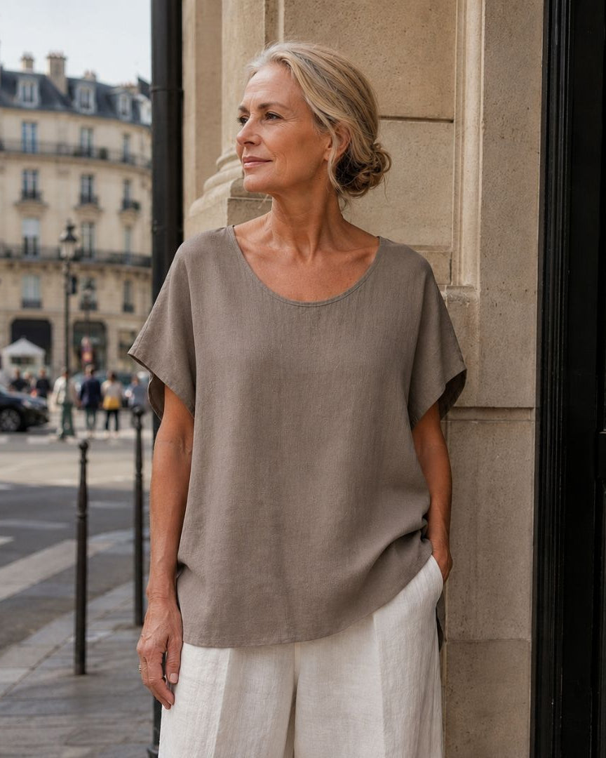 Délie | Blouse décontractée idéale pour l'été