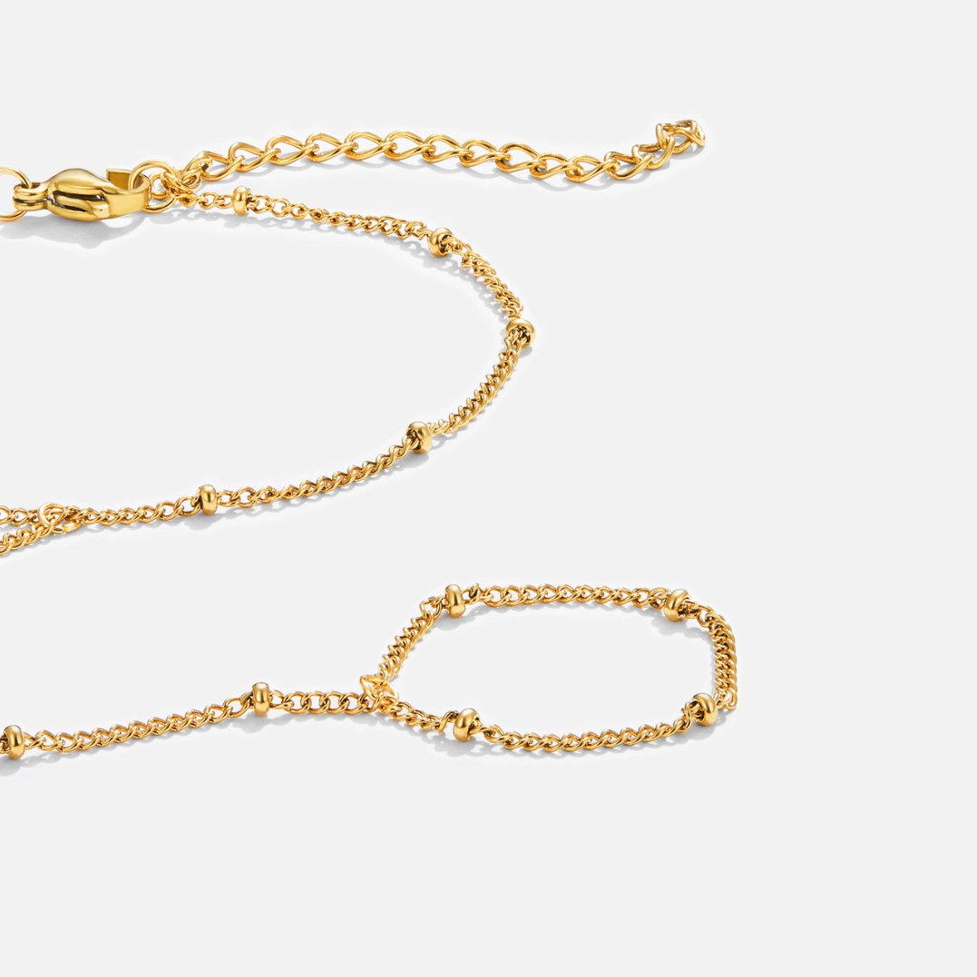 Bérénice | Bracelet Chaîne Main Chic