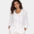 Madeleine | Women's Vintage Floral Print Shirt