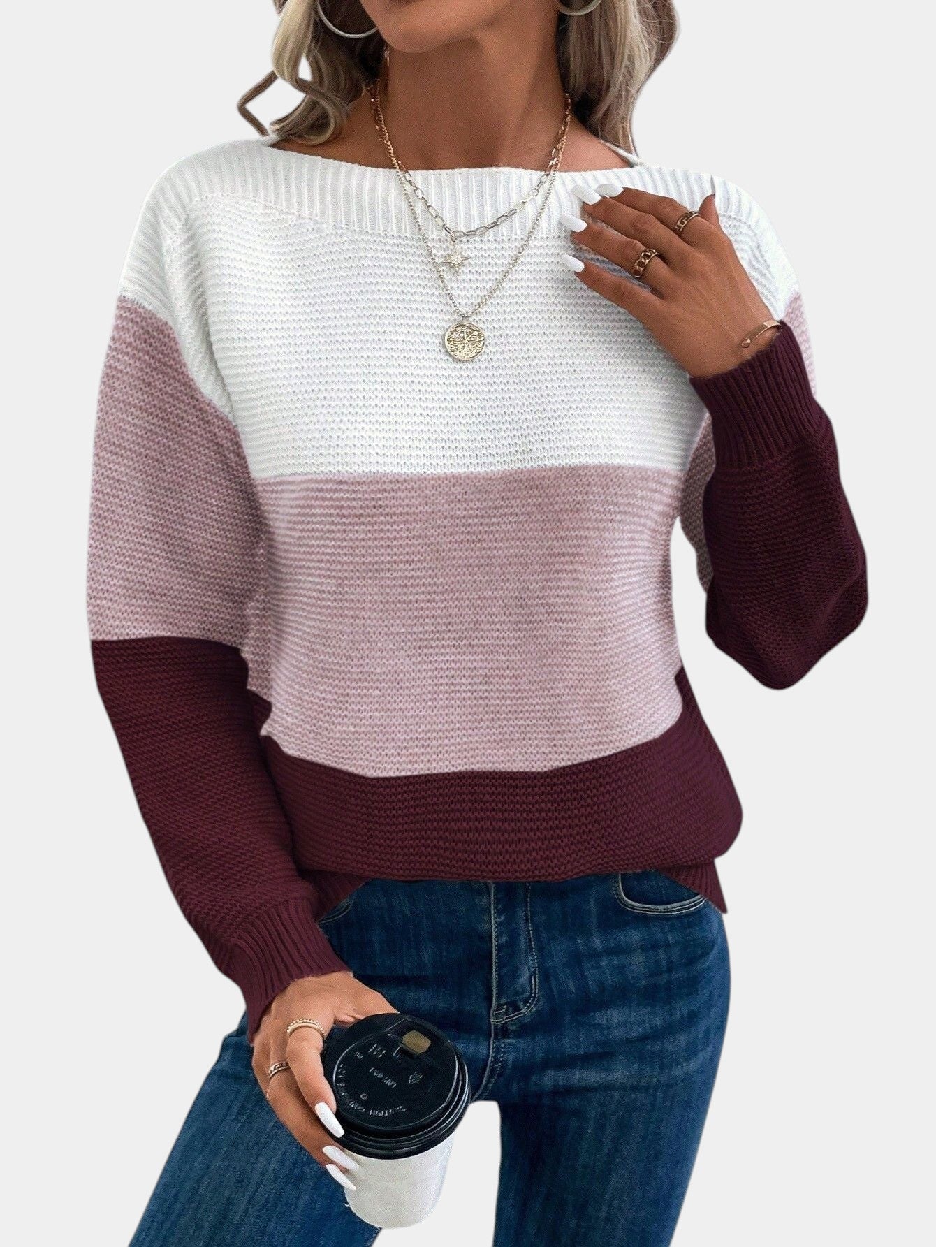 Serena | Pull Dégradé Doux avec Coupe Confortable