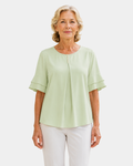 Hadelinde | Blouse élégante à boutons