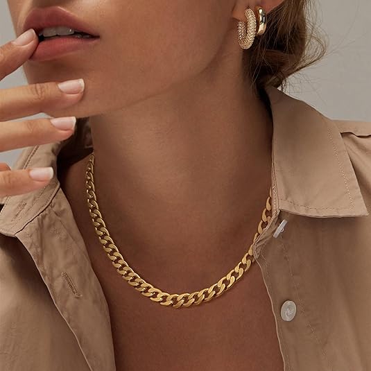 Léa | Collier rond en or