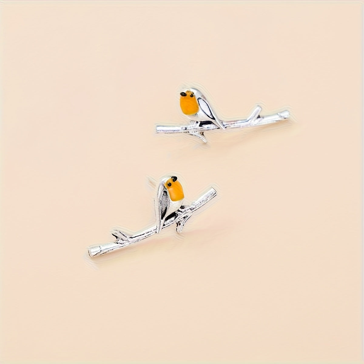Flora | Boucles d'oreilles Cartoon Oiseau