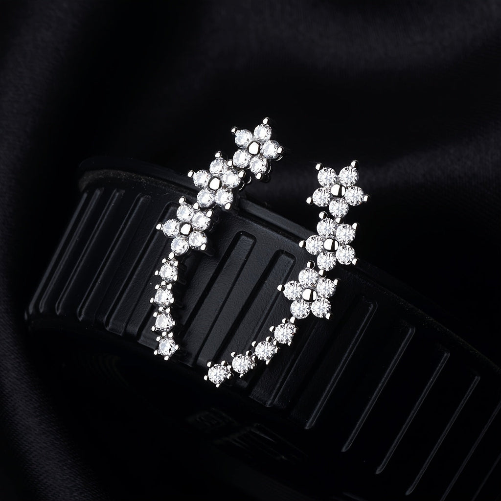 Éclore | Boucles d'oreilles intemporelles en fleurs