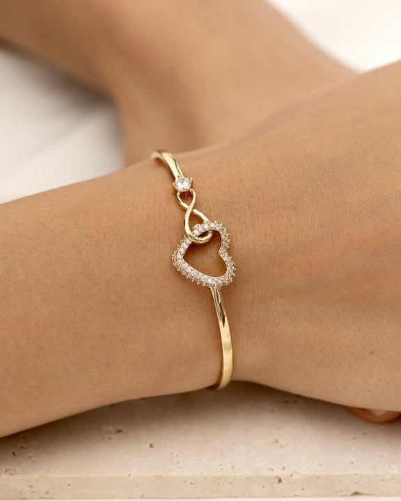 Aramburge | Bracelet infini cœur