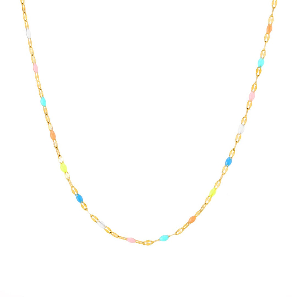 Noémie | Collier Choker Délicat Colorburst