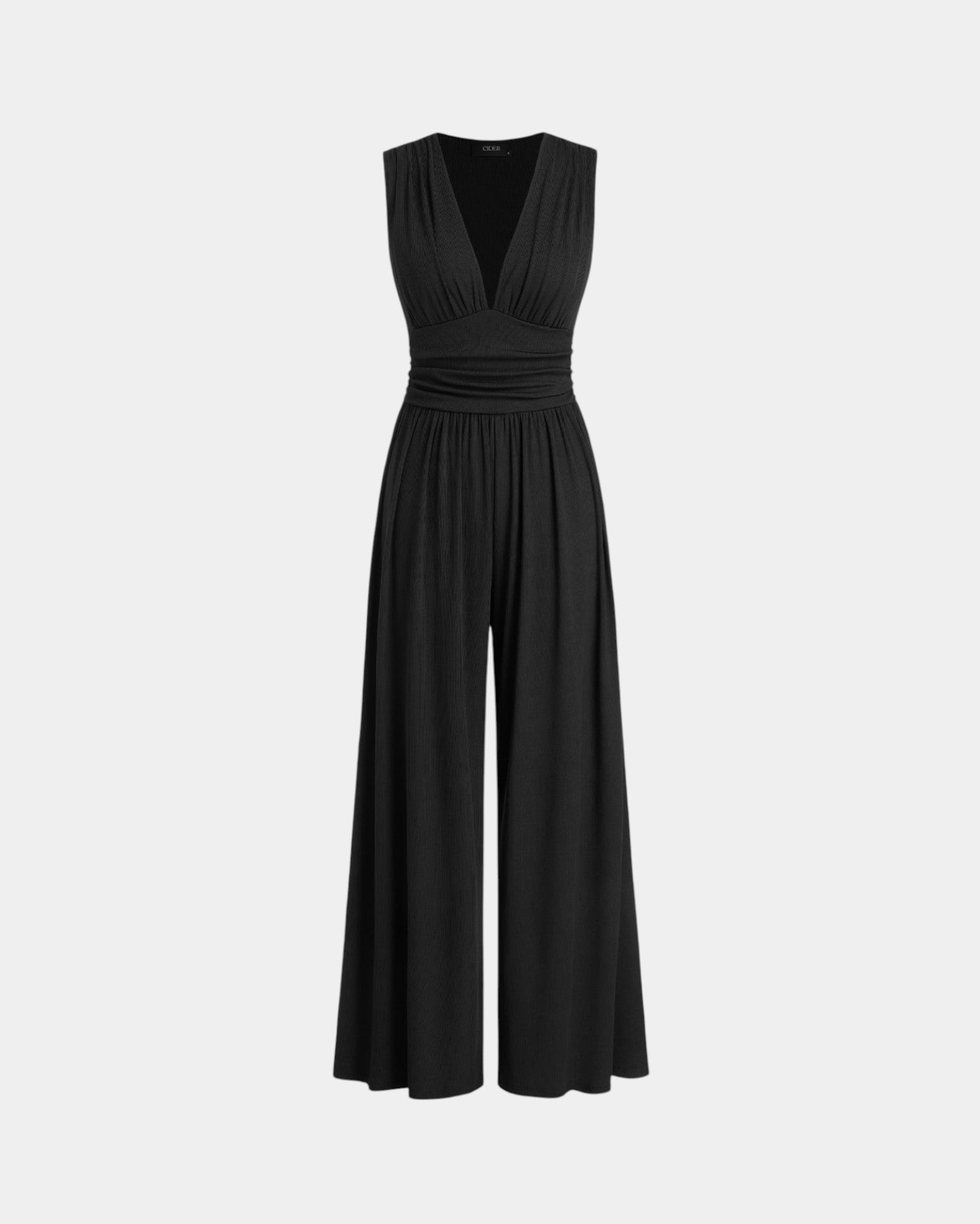 Sultana | Combinaison sans manches à jambes larges chic