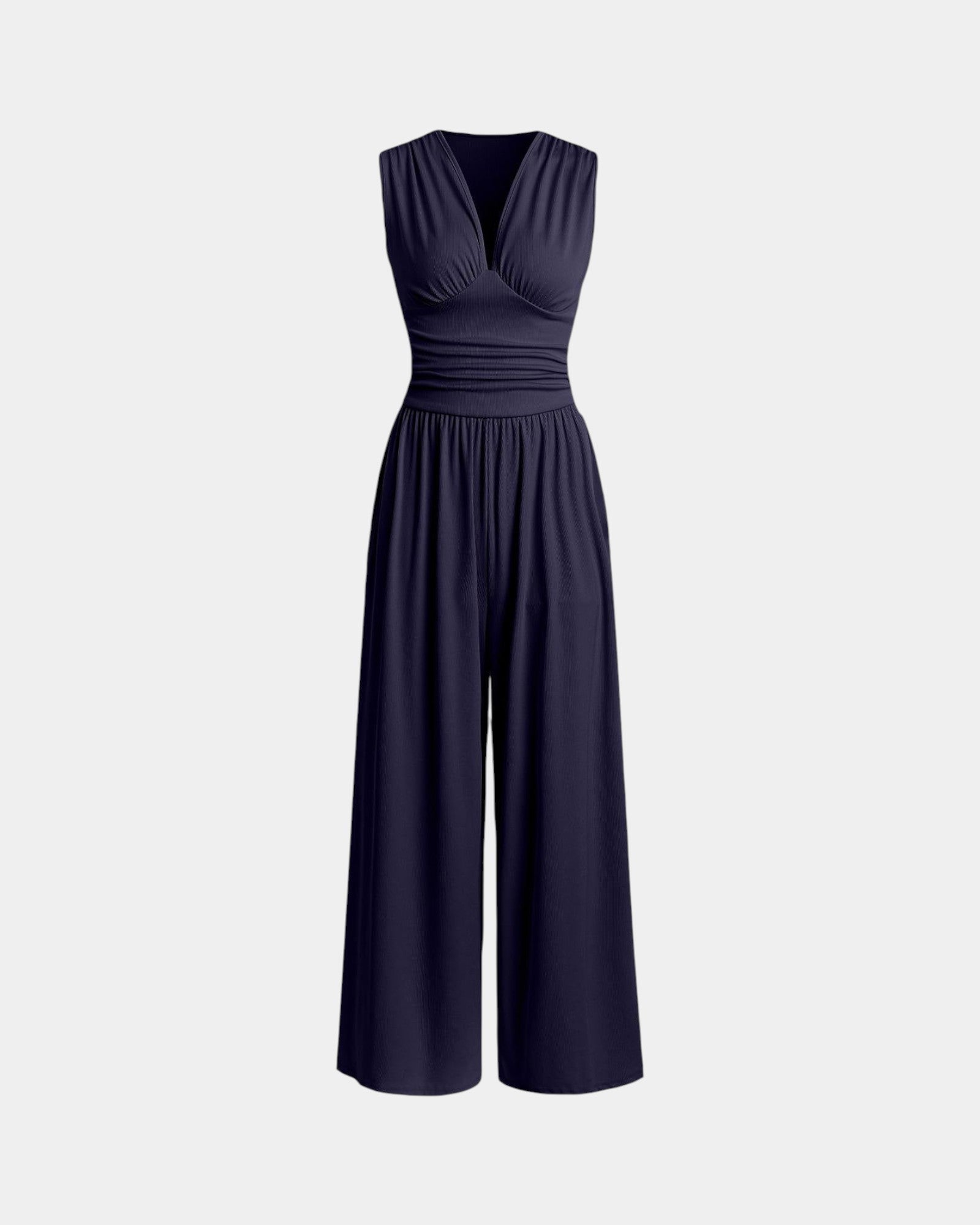 Sultana | Combinaison sans manches à jambes larges chic