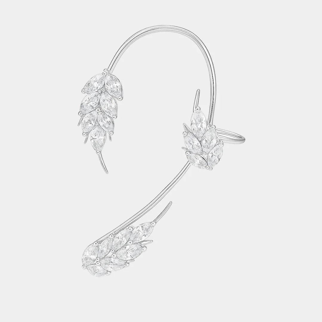 Rose | Ear cuff feuille