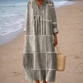 Béatrice | Robe Géométrique Élégante